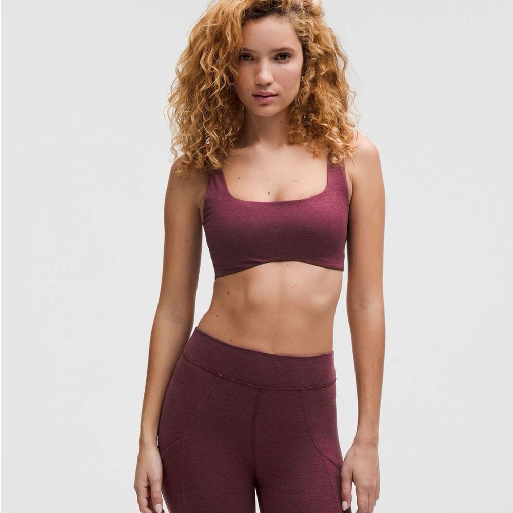 lululemon athletica Burgundy Bra